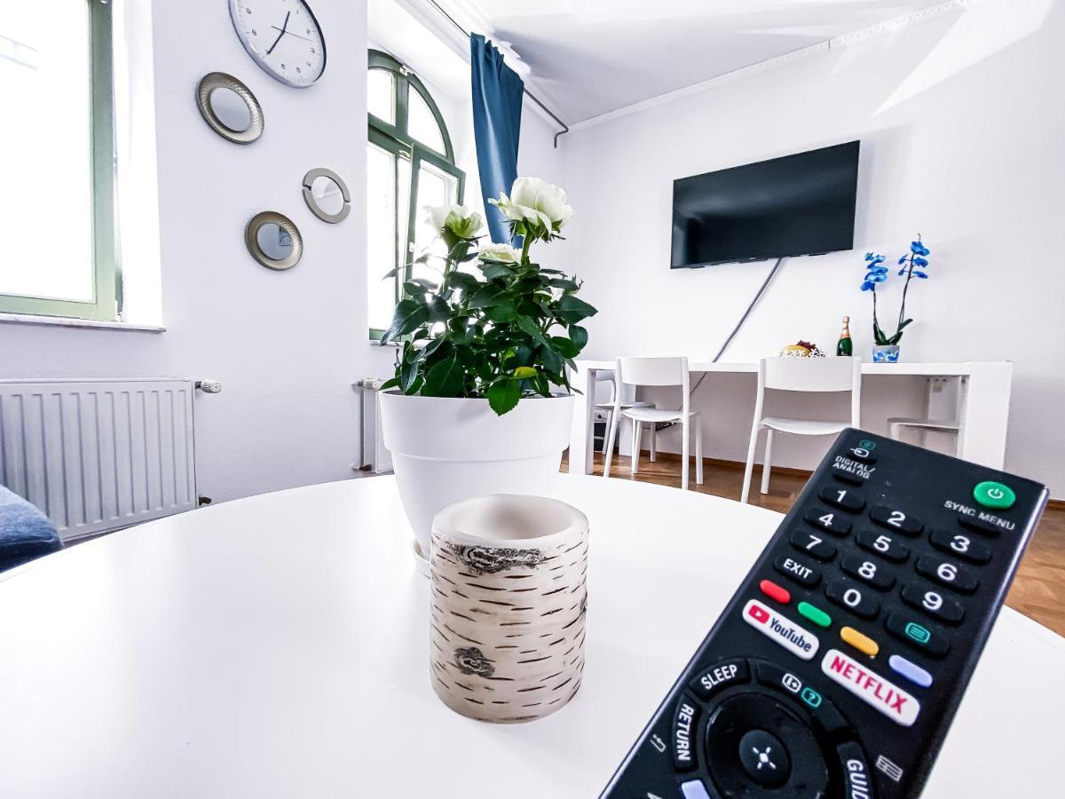Apartment Zentraler Altbau Am Clara-zetkin-park, Rb-arena Um Ecke, Netflix Inklusive
